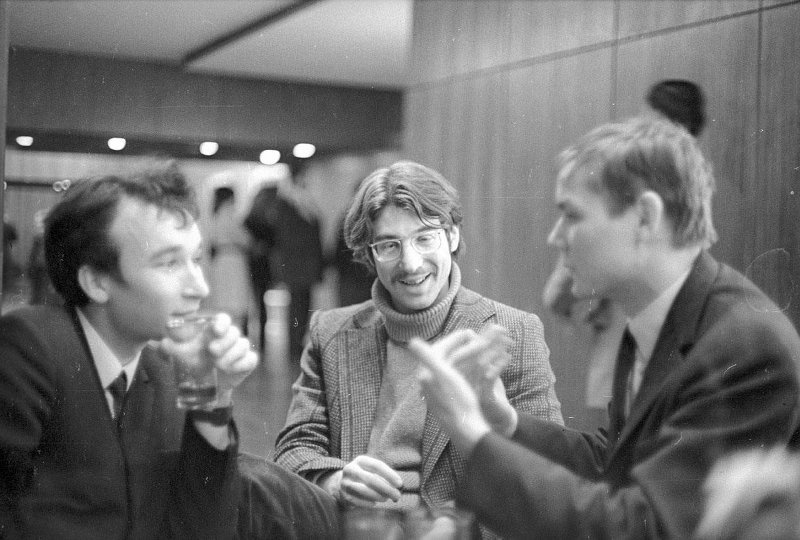 Фото "Виктор Ершов в ресторане «Националь»", 1970 год, г. Москва ...