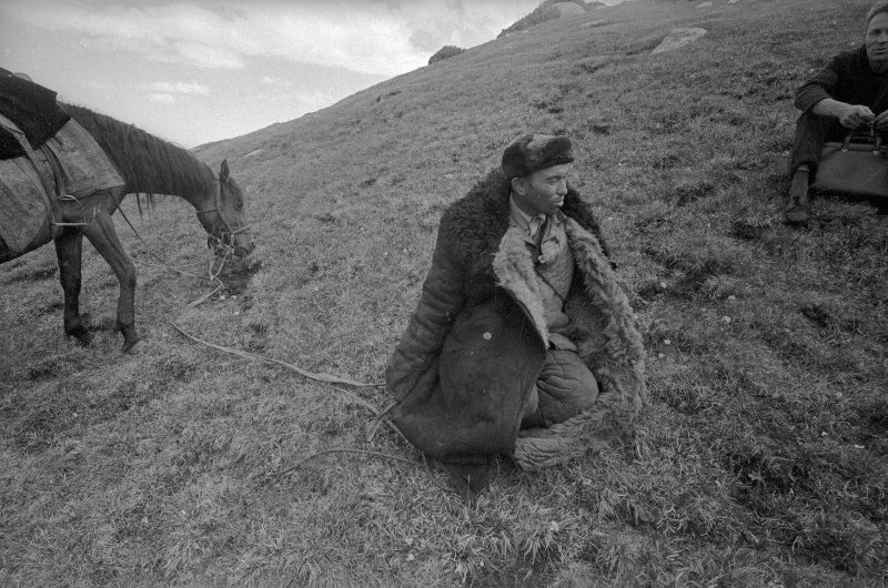 Фото "Табунщик", 1980-е, Калмыцкая АССР - История России в фотографиях