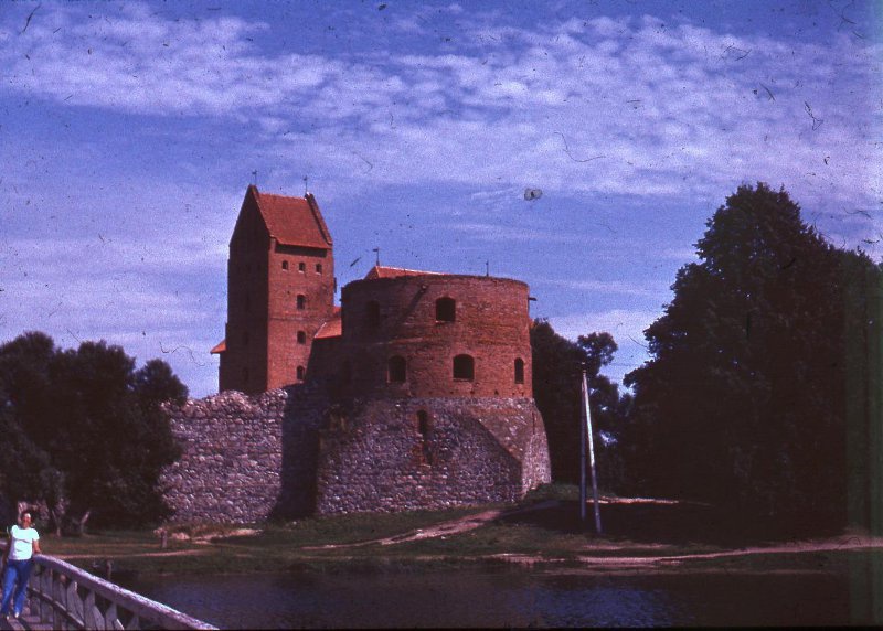 Средневековый замок тракай литва