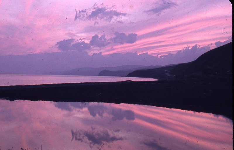 Закат, 1965 - 1969. Выставка «Одиночество неба» с этой фотографией.