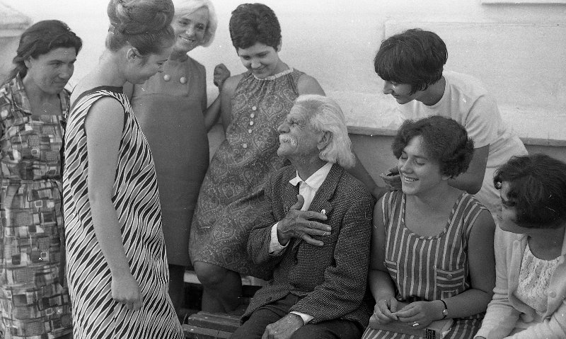 Секретарь Льва Толстого Виктор Лебрен, 1968 год, Тульская обл., Щекинский р-н, Ясная Поляна