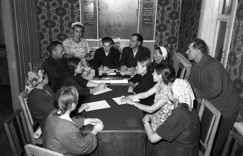Советский колхоз. Совещание, 1956 - 1958, Московская обл.