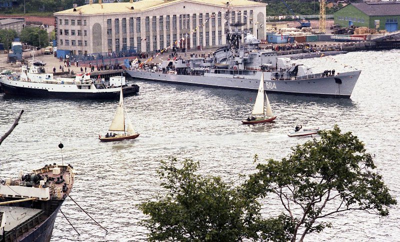 В порту, 29 июля 1979, Камчатская обл., г. Петропавловск-Камчатский