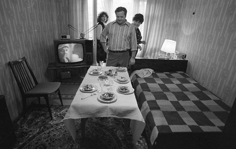 Семья дома, 1979 год, Камчатская обл., г. Петропавловск-Камчатский