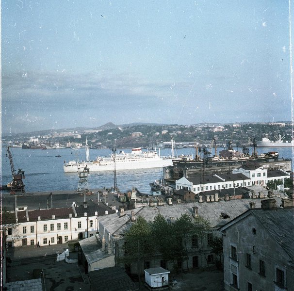 Гавань Владивостока, 1966 год, Приморский край, г. Владивосток