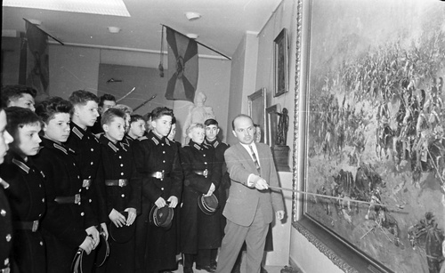 Экскурсия в Музее-панораме «Бородинская битва», 1960 - 1979, г. Москва