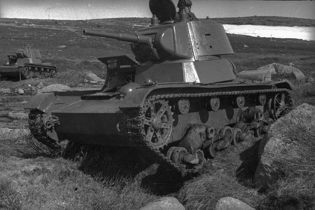 Танкисты (танк Т-26), 22 июня 1941 - 31 декабря 1941, Кольский п-ов