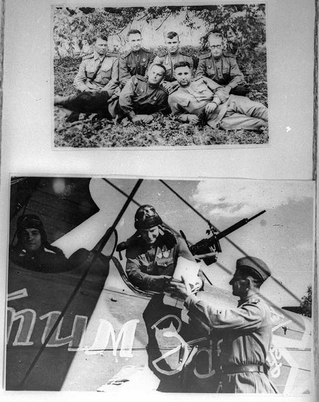 Летчицы 46-го женского авиационного полка Таманской дивизии, 1943 год, г. Новороссийск