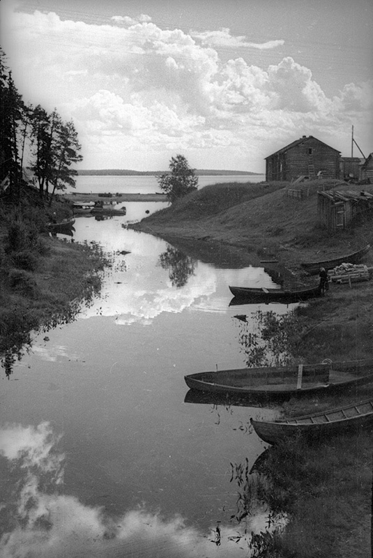 Пейзаж, 1937 год, Карелия. Выставка «Карелия. Спокойная красота чистого сердца» с этой фотографией.
