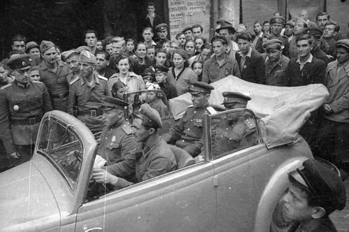     Фото Генерал-полковник Владимир Александрович Судец в Софии, октябрь 1944, Болгария, г. София - История России в фотографиях