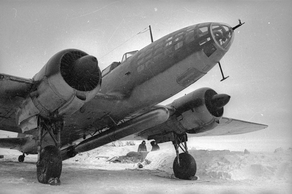 Самолет Ил-4Т торпедоносец, 1941 год, Мурманская обл., пос. Североморск-1, аэродром Ваенга