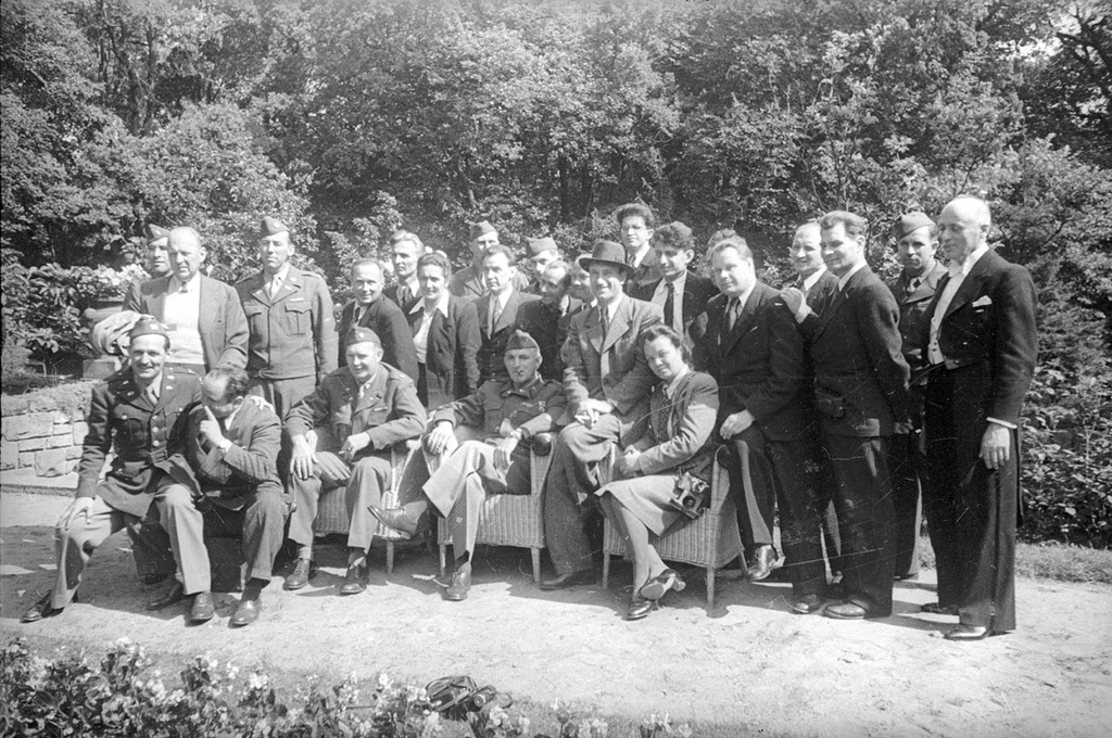 Репортеры на Потсдамской конференции, 17 июля 1945 - 2 августа 1945, Германия, г. Потсдам
