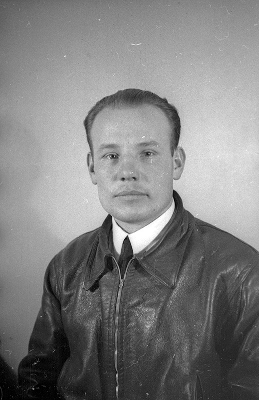 Летчик испытатель Н. Федосеев, 1938 год