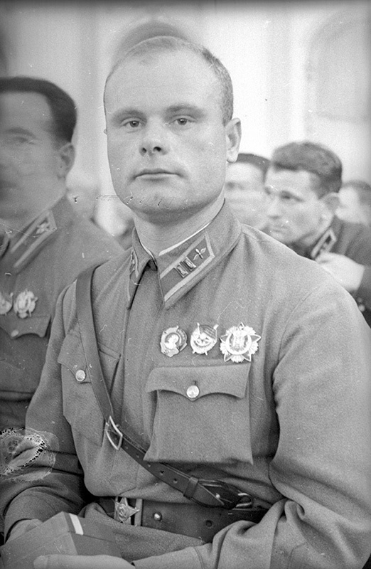 Герой Советского Союза Василий Зверев, 4 ноября 1939, г. Москва