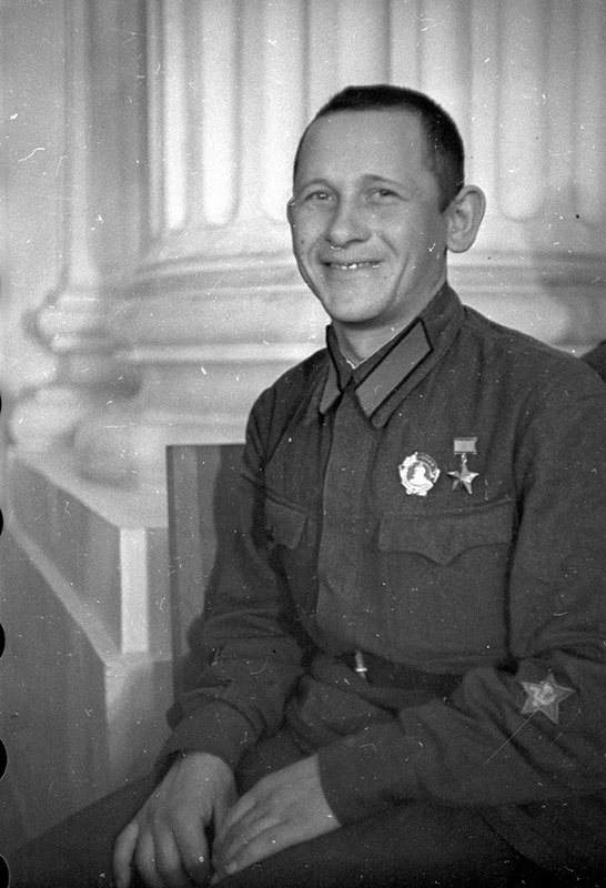 Герой Советского Союза Гафият Ярмухаметович Нигматуллин, 1940 год, г. Москва