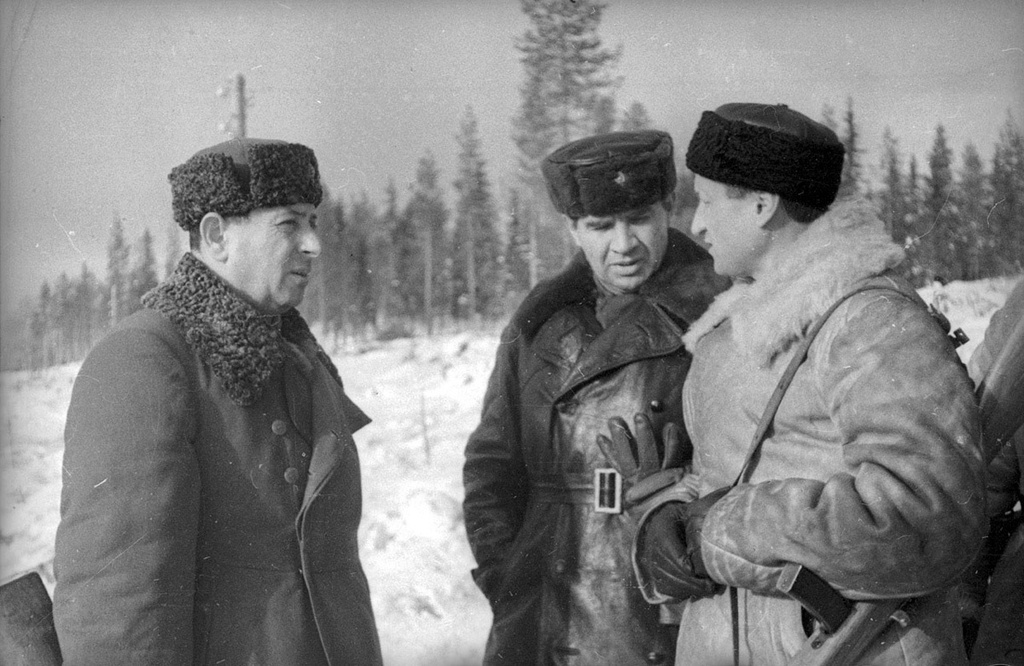 Советско-финская война. Лев Мехлис, Василий Чуйков, Давид Ортенберг, 1939 год