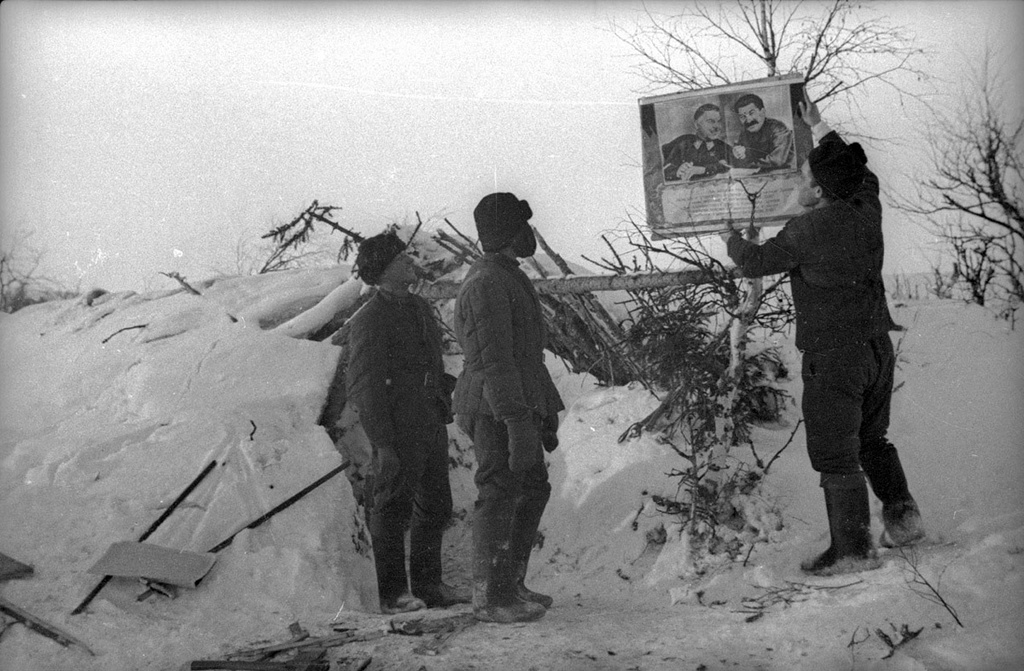 Советско-финская война. День Красной армии на фронте, 1 декабря 1939 - 29 февраля 1940