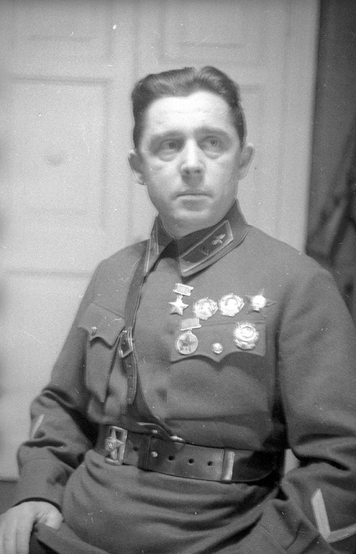 Комбриг Иван Тимофеевич Спирин, 1940 год, г. Москва