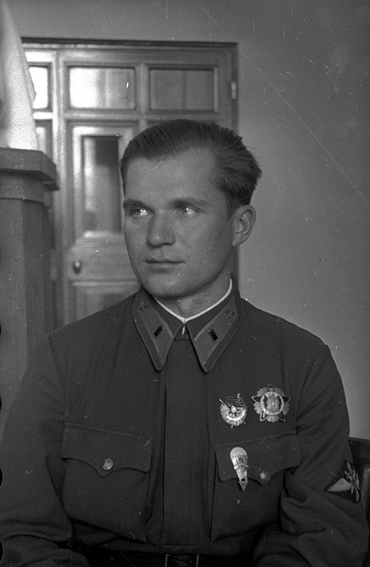 Герой Советского Союза Евгений Степанов, 1940 год, г. Москва