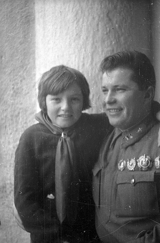Будущий Дважды Герой Советского Союза Григорий Кравченко, 1939 год, г. Москва