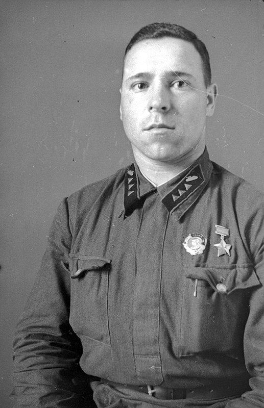 Герой Советского Союза Александр Фролов, 1940 год, г. Москва
