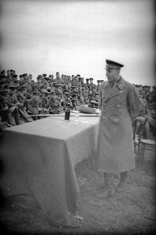 Выступление наркома Семена Тимошенко на разборе учений. Тактические учения в Западном Особом военном округе, 2 сентября 1940