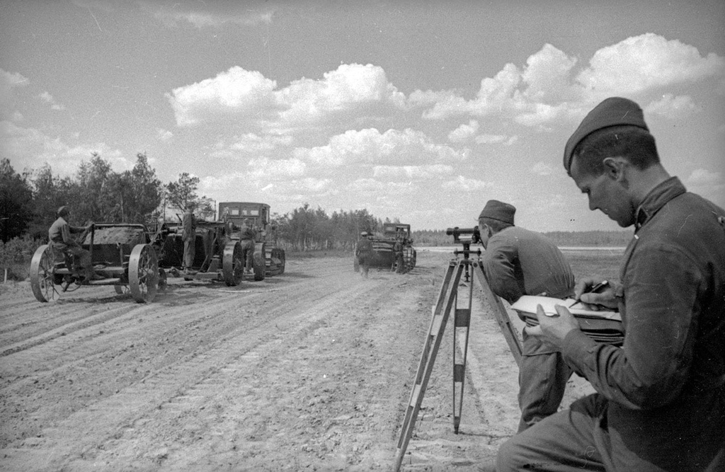 Устройство дороги, 1939 - 1941