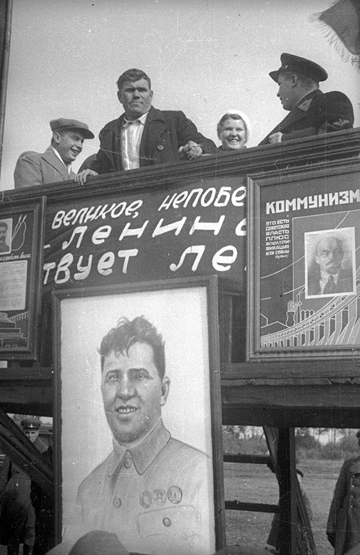 Дважды Герой Советского Союза Григорий Кравченко, 1939 год, г. Москва
