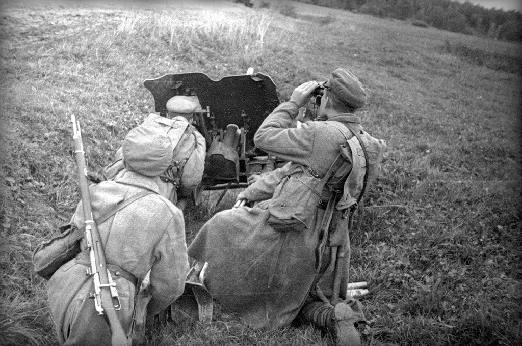 Артиллеристы, 1939 год
