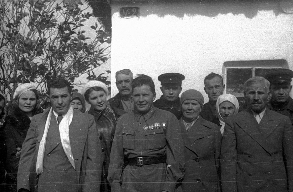 Дважды Герой Советского Союза Григорий Кравченко, 1939 год