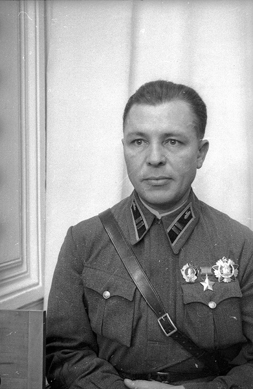 Герой Советского Союза Григорий Михайлов, 1939 год, г. Москва