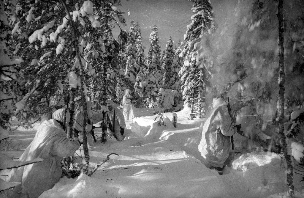 Советско-финская война. Саперы за работой, 1 декабря 1939 - 29 февраля 1940