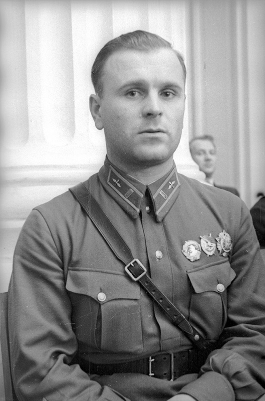 Герой Советского Союза Николай Прокофьевич Жердев, 1940 год, г. Москва
