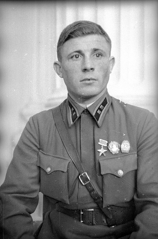 Герой Советского Союза Василий Риков, 1940 год, г. Москва