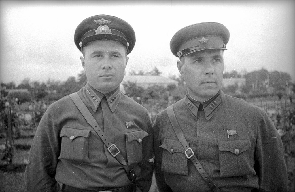 Депутаты Верховного Совета РСФСР Греков и Дерунов, 1939 - 1940