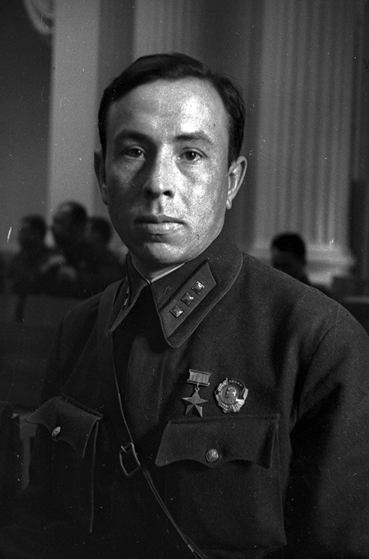 Герой Советского Союза Михаил Григорьевич Манакин, 1940 год, г. Москва