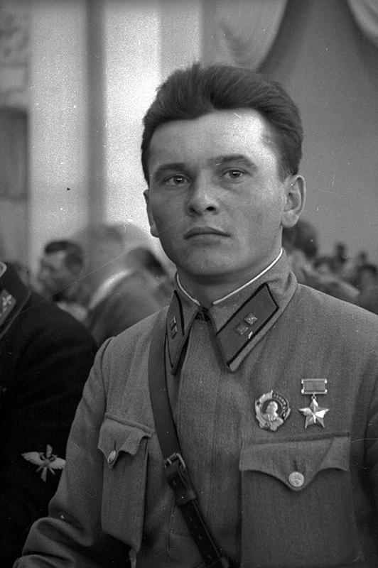 Герой Советского Союза Степан Жолоб, 1940 год, г. Москва