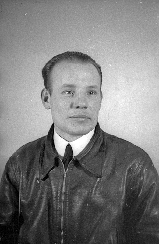 Летчик испытатель Н. Федосеев, 1938 год