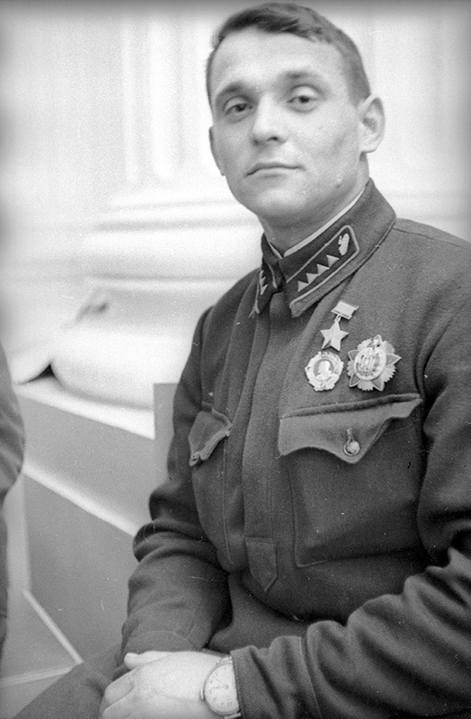 Герой Советского Союза Иван Просолов, 1939 год, г. Москва