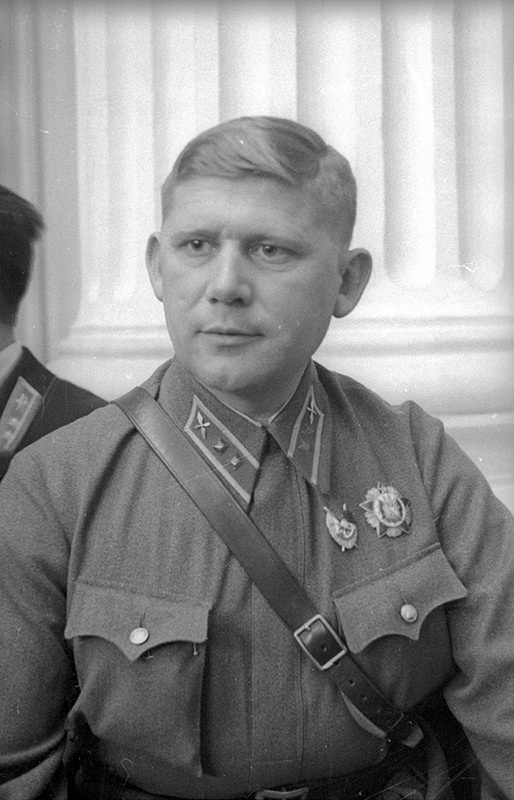 Герой Советского Союза Иван Красноюрченко, 1940 год, г. Москва