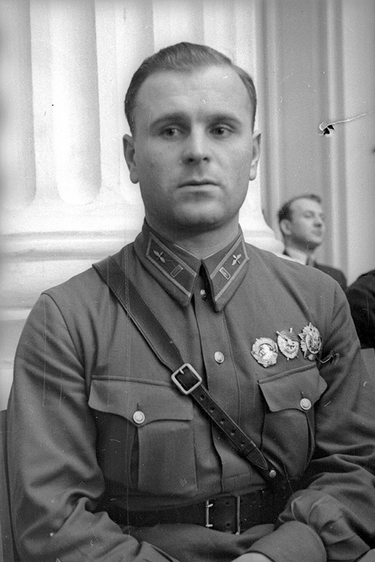 Герой Советского Союза Николай Прокофьевич Жердев, 1940 год, г. Москва