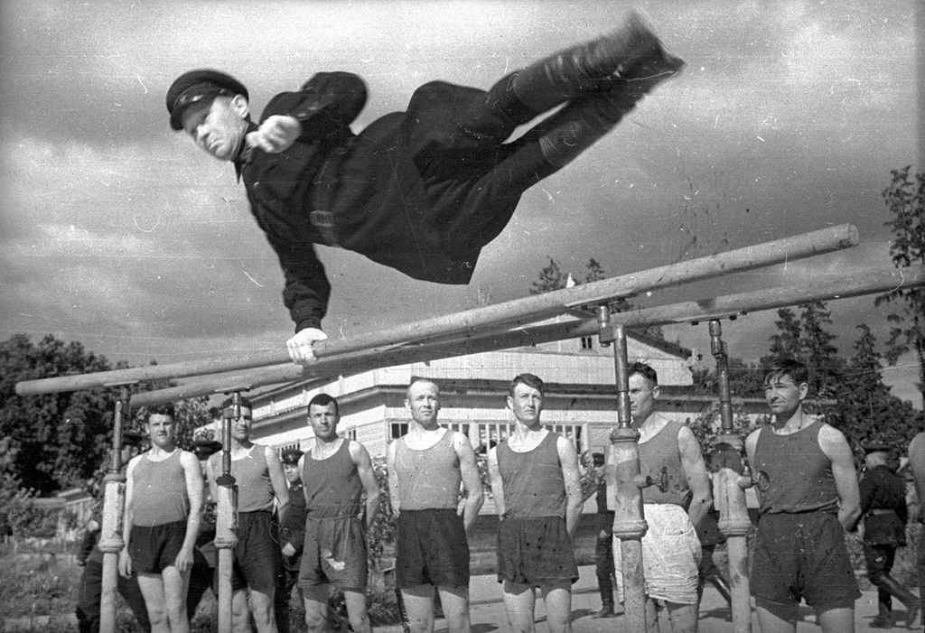 Из серии «Физкультура», 1934 год, г. Москва