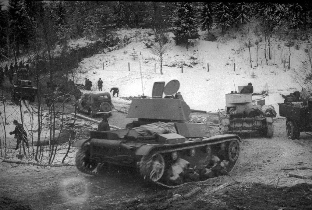 Советско-финская война. Наступление войск 7-й армии в Карелии, декабрь 1939