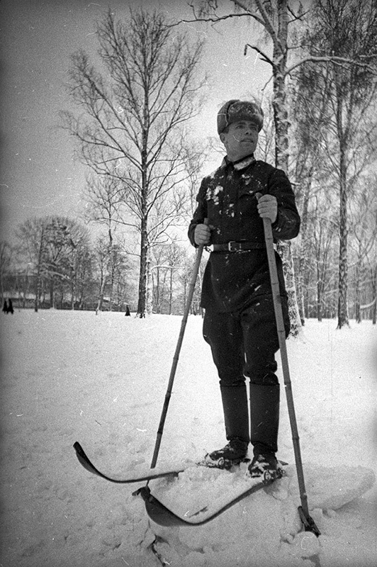 Мастер спорта – красноармеец Н. К. Иванов, 1940 год