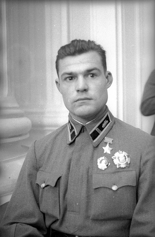 Герой Советского Союза Михаил Агибалов, 1940 год, г. Москва