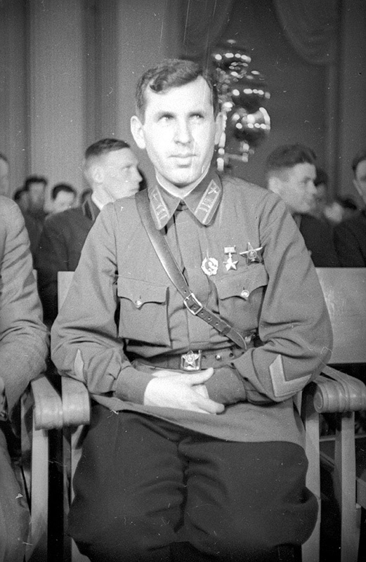Герой Советского Союза Иван Селиванов, 1940 год, г. Москва