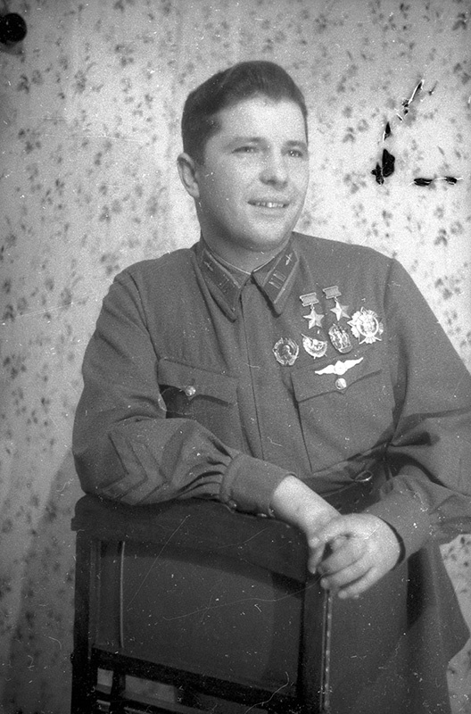 Дважды Герой Советского Союза Григорий Кравченко, 1940 год, г. Москва