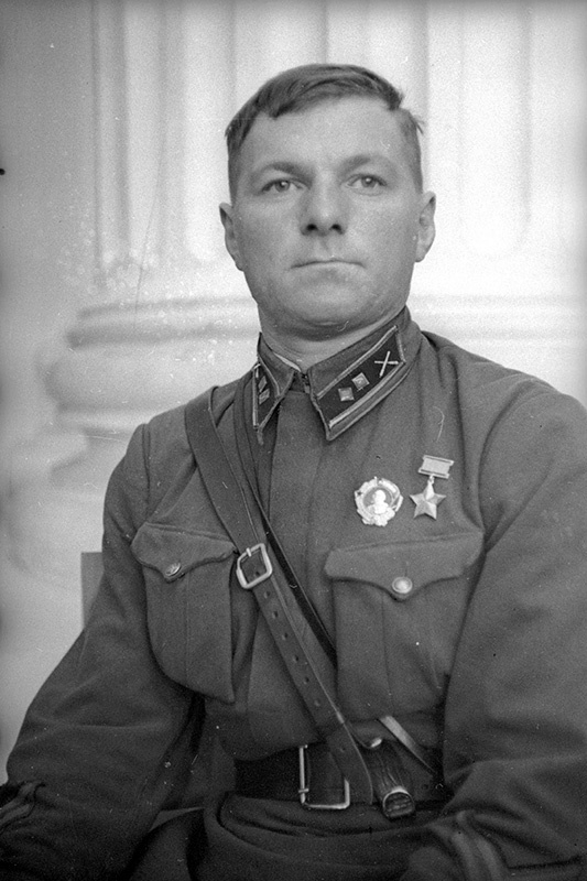 Герой Советского Союза Александр Кшенский, 1940 год