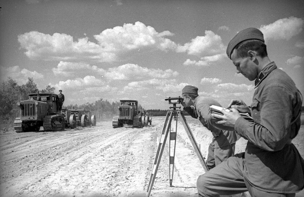 Устройство дороги, 1939 - 1941