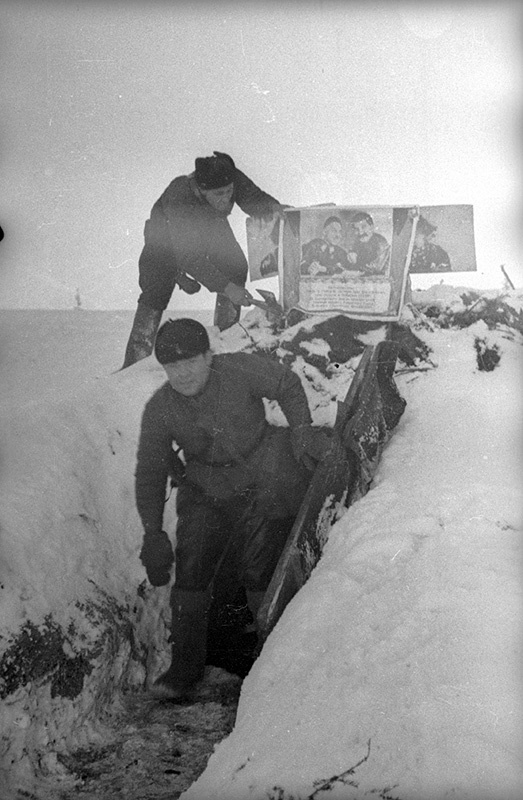 Советско-финская война. День Красной армии на фронте, 1 декабря 1939 - 29 февраля 1940